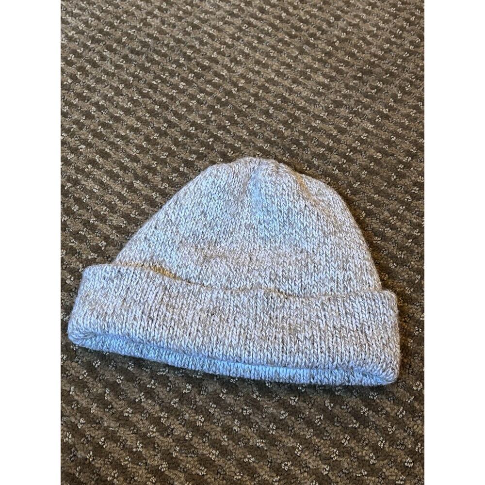 🤎 Eastern Mountain Sports Knit Beanie With Cuff Wool & Polyester USA OSFM EUC!